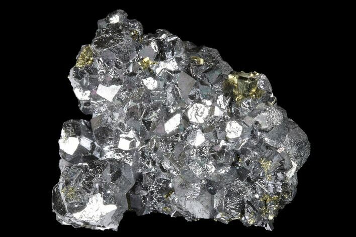 Galena and Pyrite Crystal Association - Peru #173325